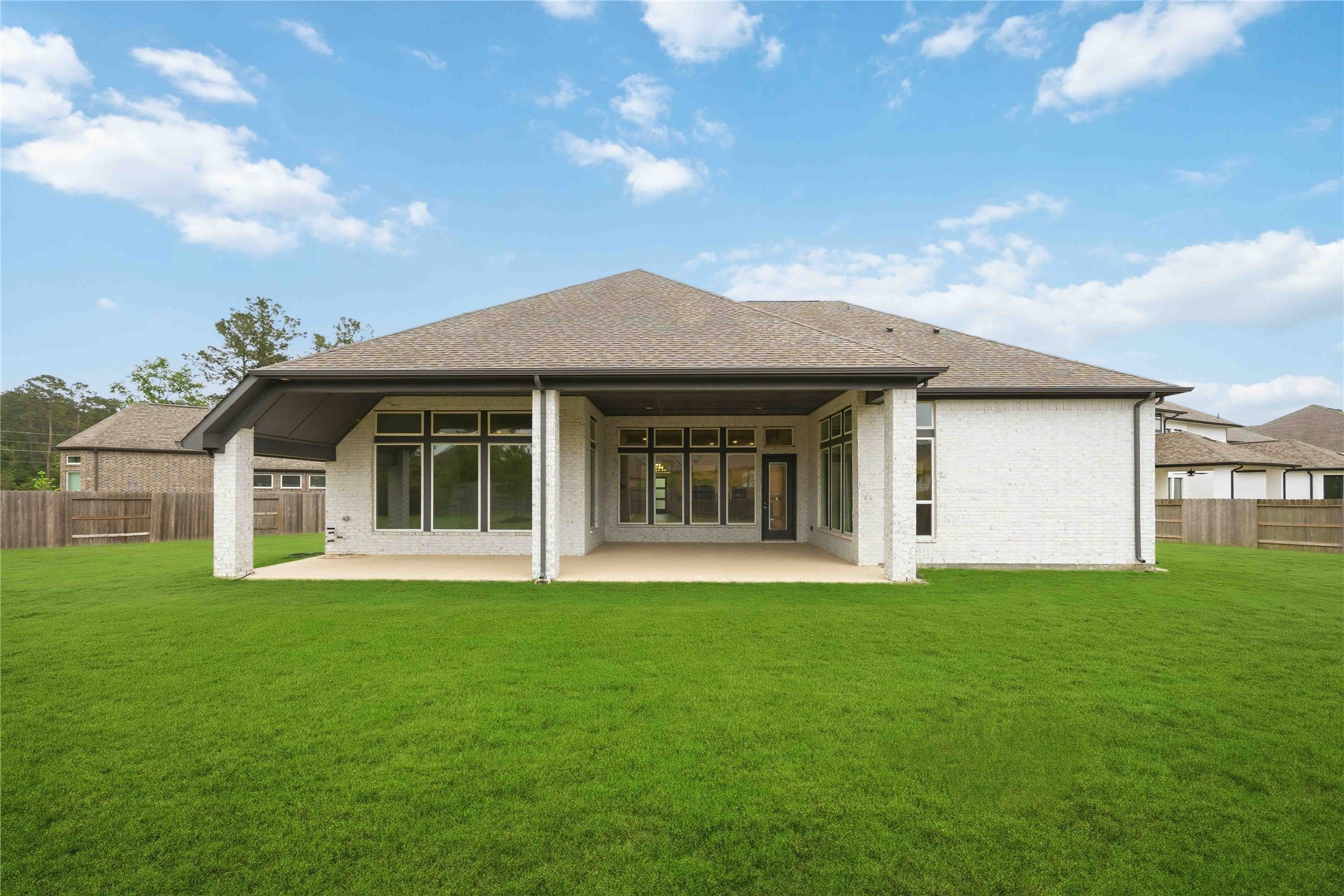 17564 Watercolor Way Conroe, TX 77302 - Photo 37 of 42 Situated on one of the largest lots in the community with space for a pool, play, gardening or whatever your heart desires!