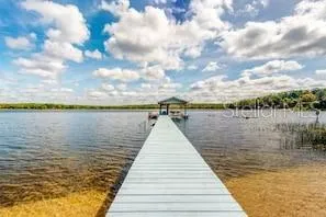 a view of a lake from a balcony