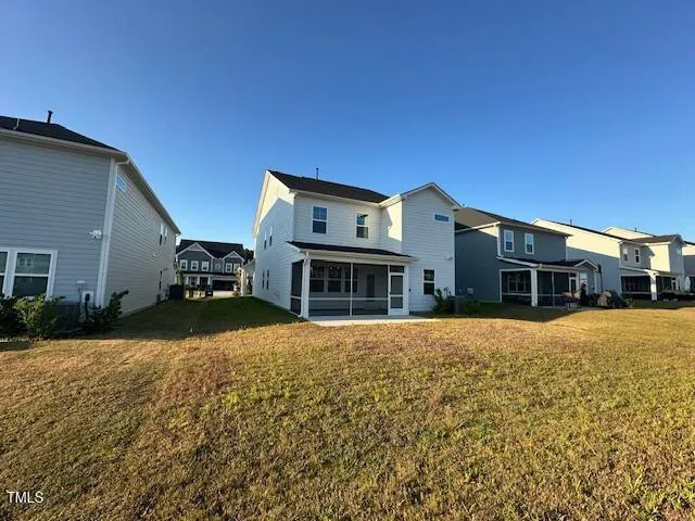 a house view with a outdoor space