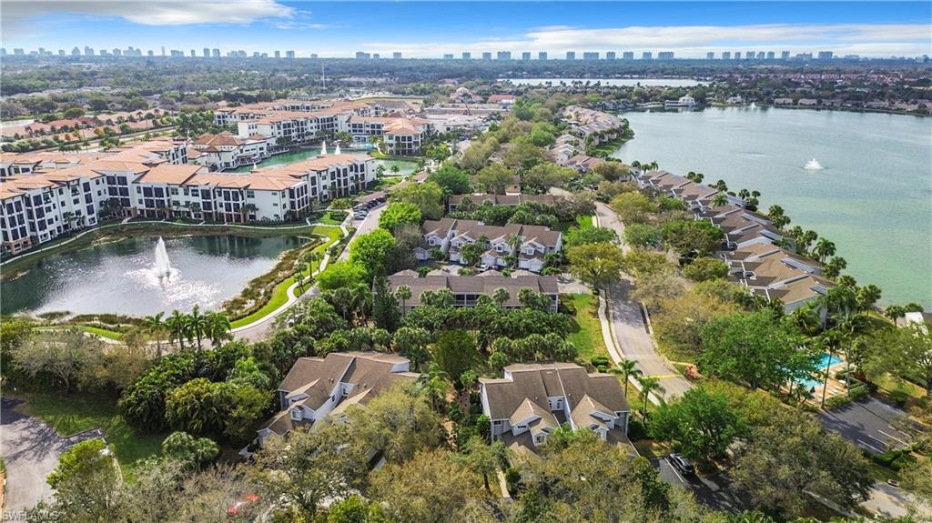 2860 Citrus Lake Drive, Unit R202 Naples, FL 34109 - Photo 50 of 50 an aerial view of city and lake