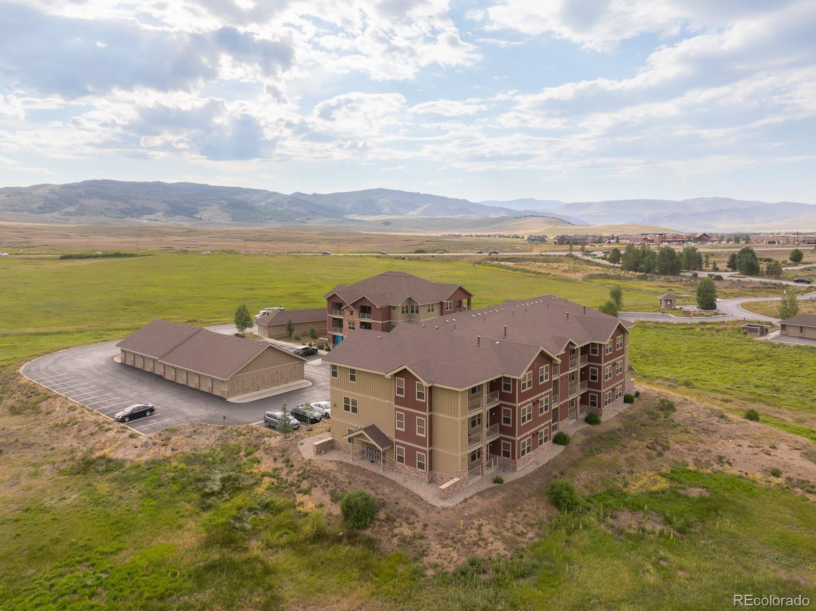 164 Village Road, Unit H304 Granby, CO 80446 - Photo 49 of 50 an aerial view of a house with outdoor space and ocean view