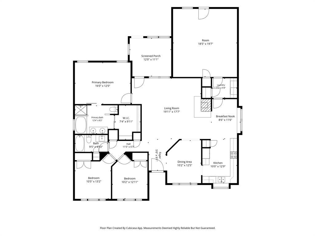 2074 Briarcliff Road Lewisville, TX 75067 - Photo 40 of 40 Floor plan