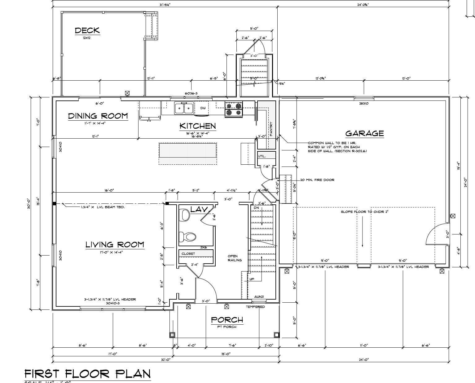 47 Woodbrey Lane Standish, ME 04084 - Photo 13 of 14 First Floor Plan