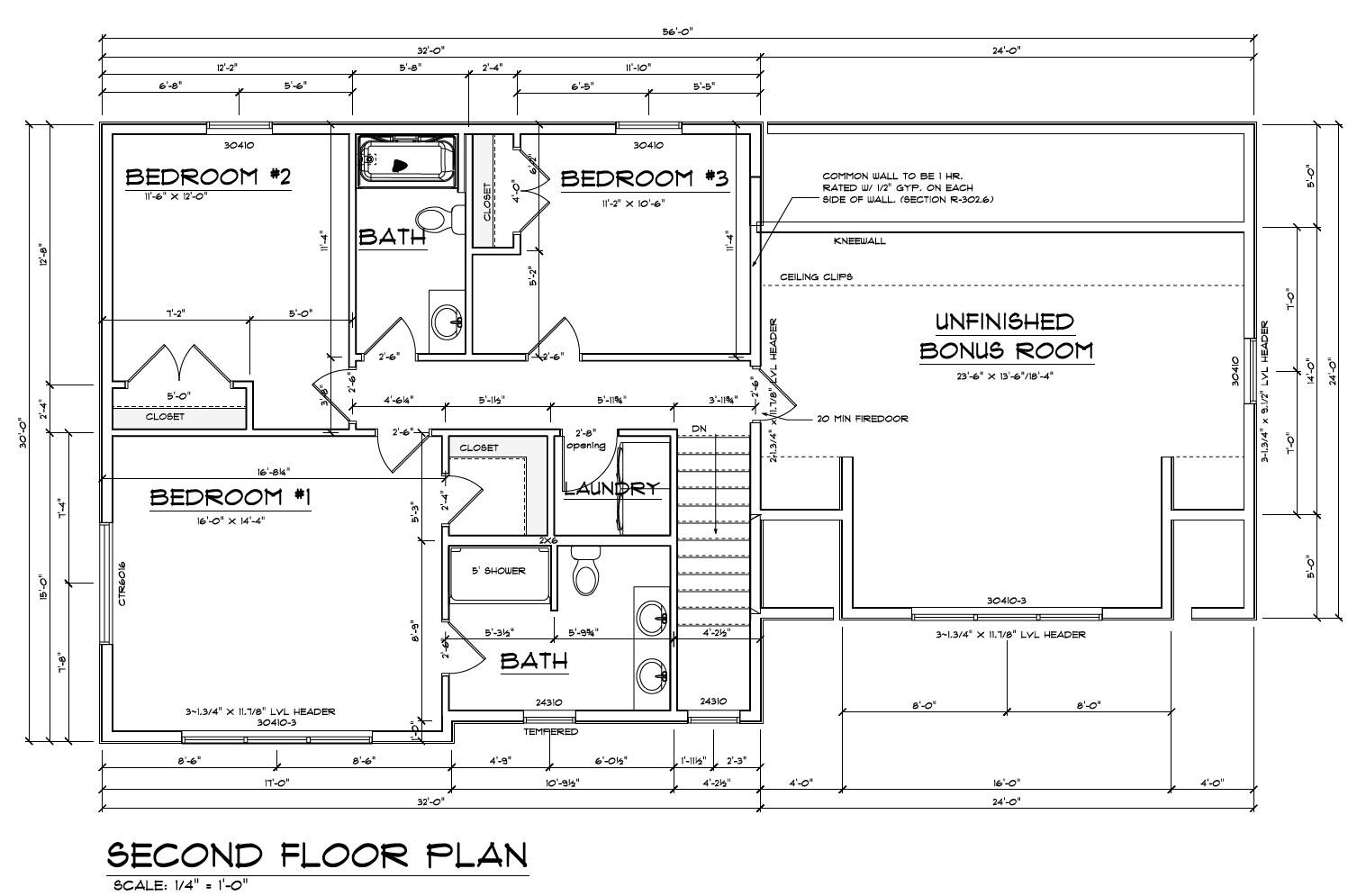47 Woodbrey Lane Standish, ME 04084 - Photo 14 of 14 Second Floor Plan