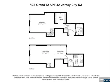 $589,000 | 133 Grand Street, Unit 401, Jersey City, NJ 07302
