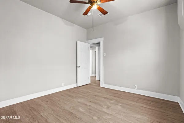 wooden floor in an empty room