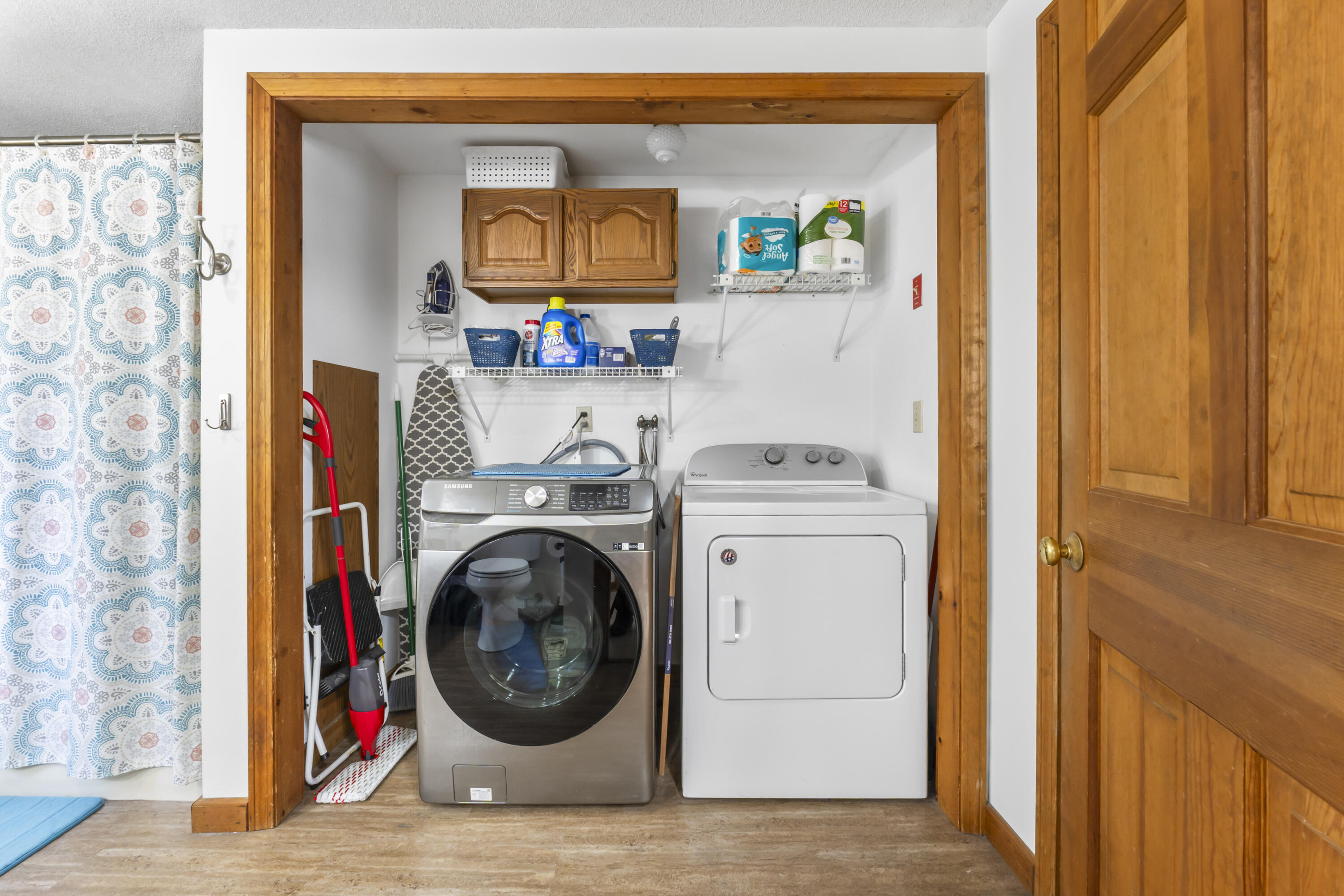 1072 Middle Road Woolwich, ME 04579 - Photo 31 of 55 Laundry closet in upstairs bathroom