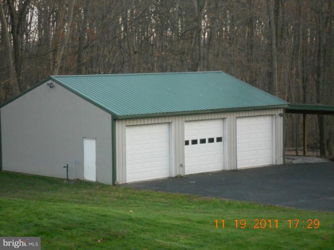 a backyard of a house