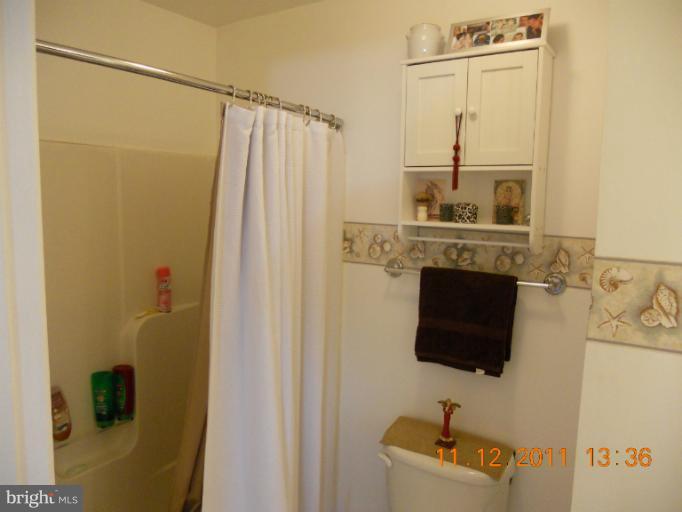 4101 Roop Road Mount Airy, MD 21771 - Photo 17 of 28 a bathroom with a sink a mirror and shower