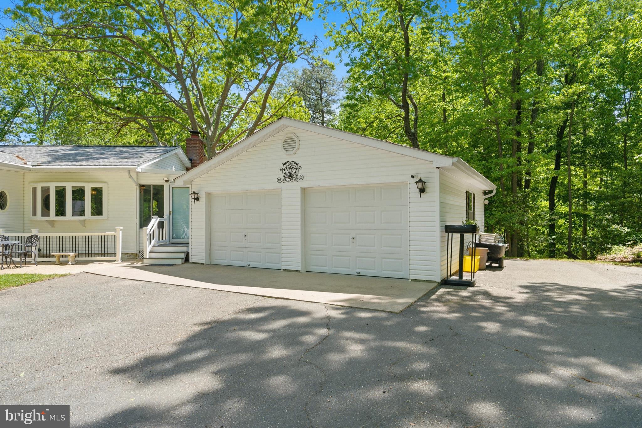 100 David Gray Road St. Leonard, MD 20685 - Photo 52 of 61 Large two-car detached garage.