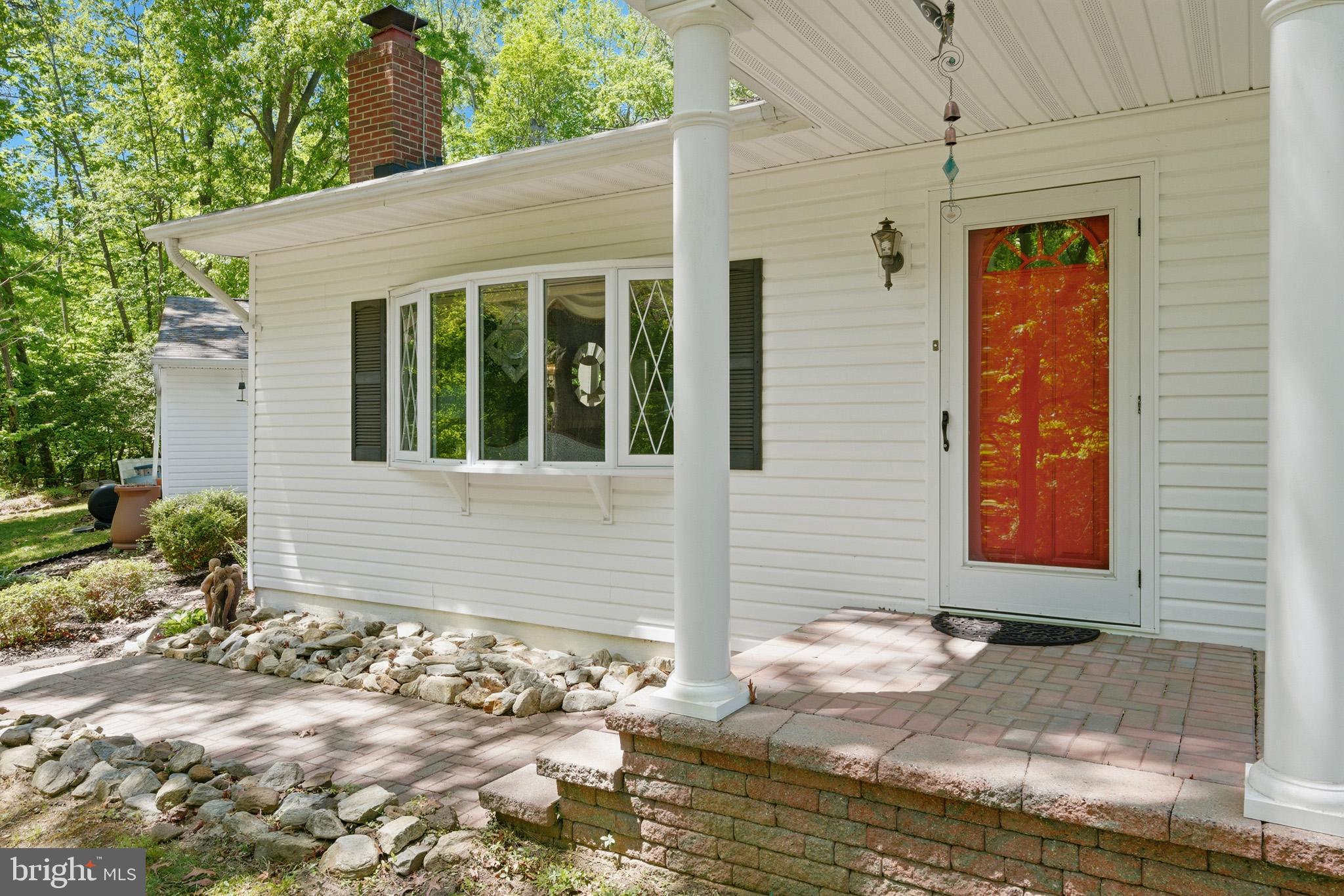 100 David Gray Road St. Leonard, MD 20685 - Photo 58 of 61 Lovely rear entry into the home.