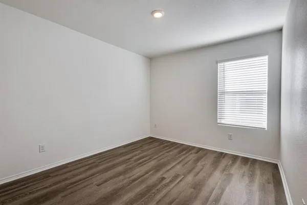 wooden floor in a room