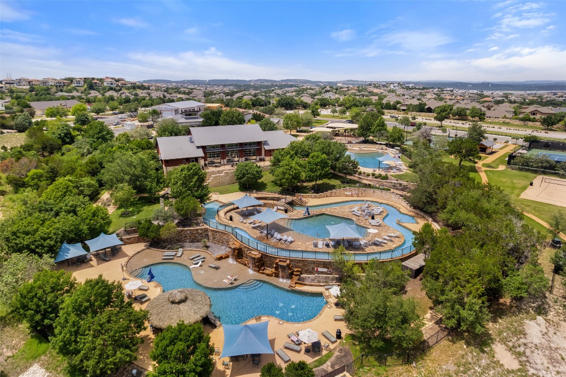 209 Maxwell Way Austin, TX 78738 - Photo 4 of 32 an aerial view of residential houses with outdoor space