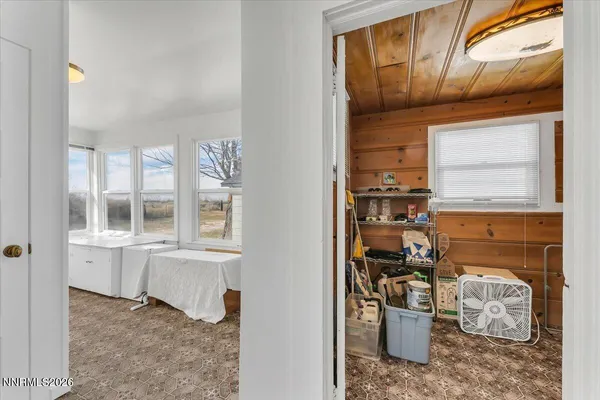 view of living room with furniture and window