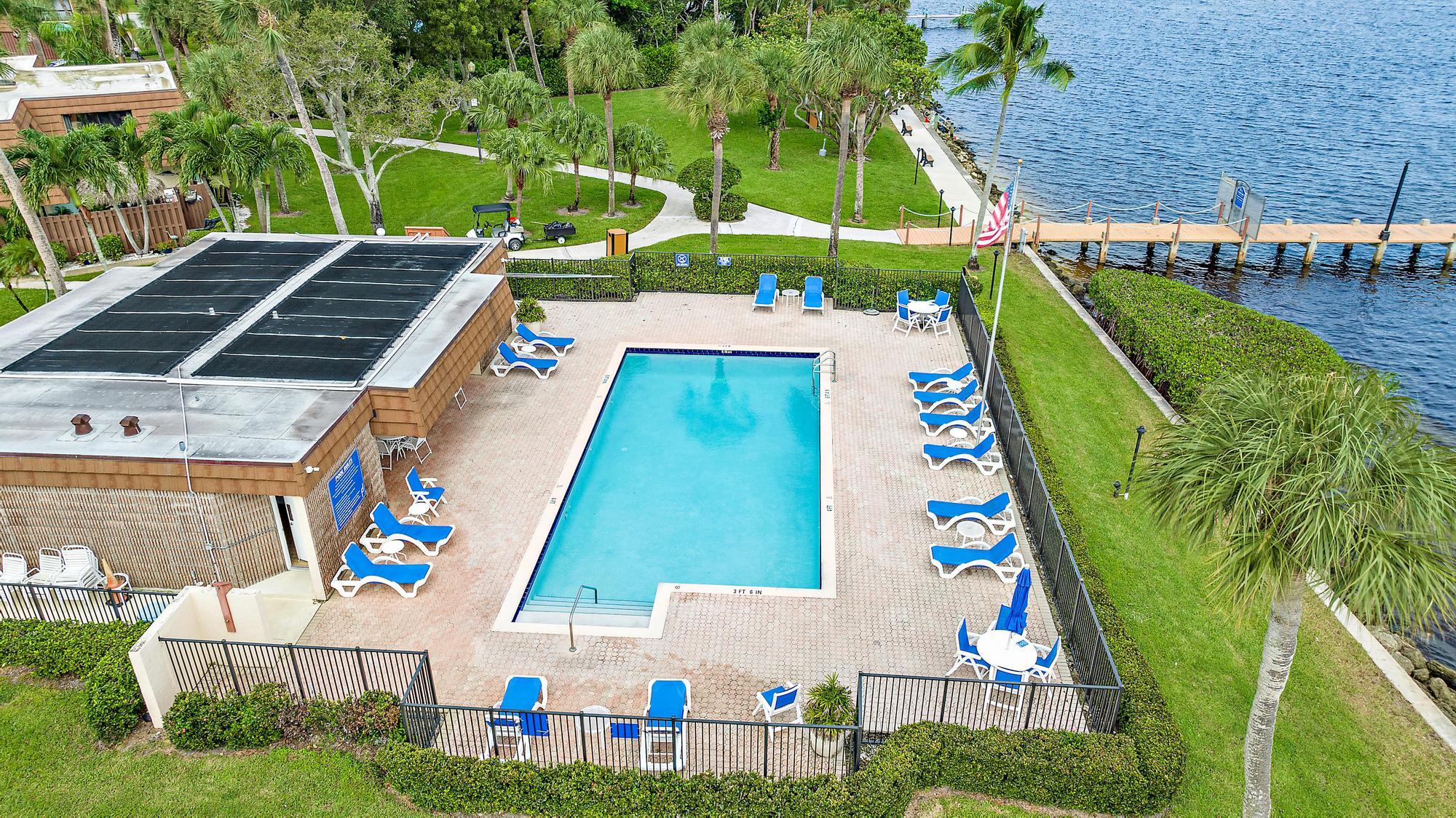 825 Center Street, Unit 1B Jupiter, FL 33458 - Photo 26 of 28 Clubhouse Pool