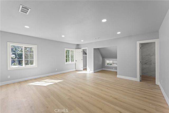 a view of a bunch of trees and bushes