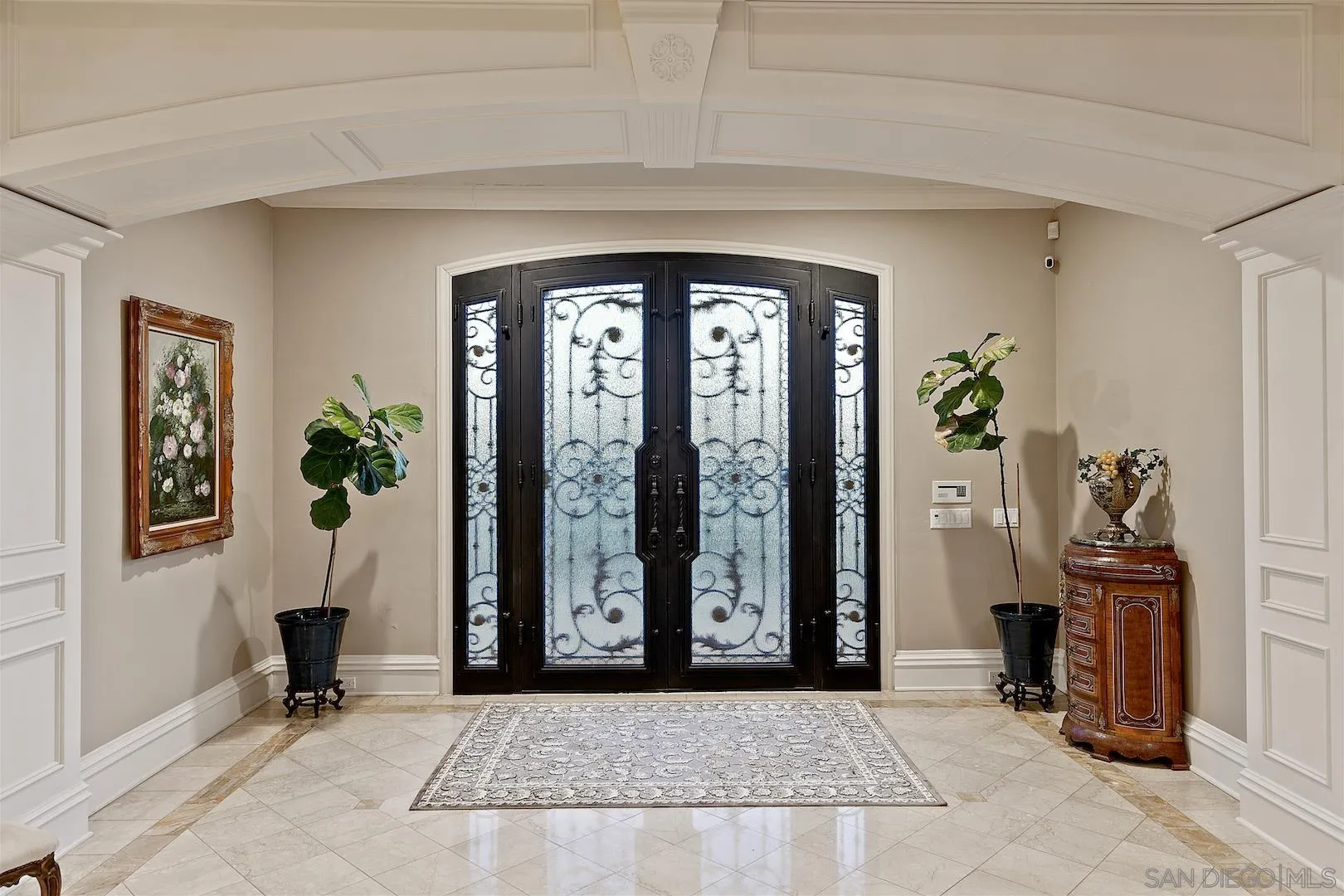 7583 St Andrews Road Rancho Santa Fe, CA 92067 - Photo 2 of 30 a view of entryway with livingroom and furniture