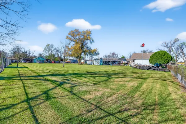 a view of a volley ball court