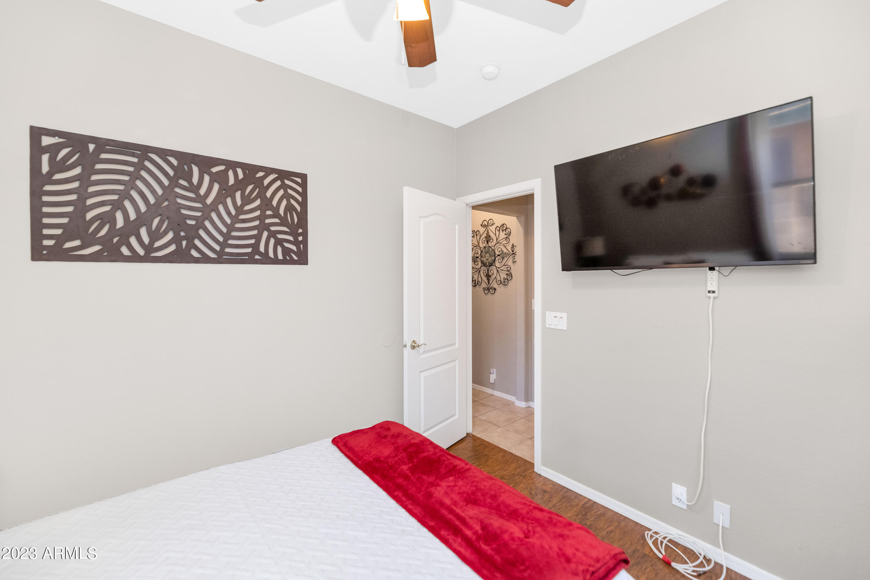 303 North Kimberlee Way Chandler, AZ 85225 - Photo 12 of 31 Bedroom 2 with TV