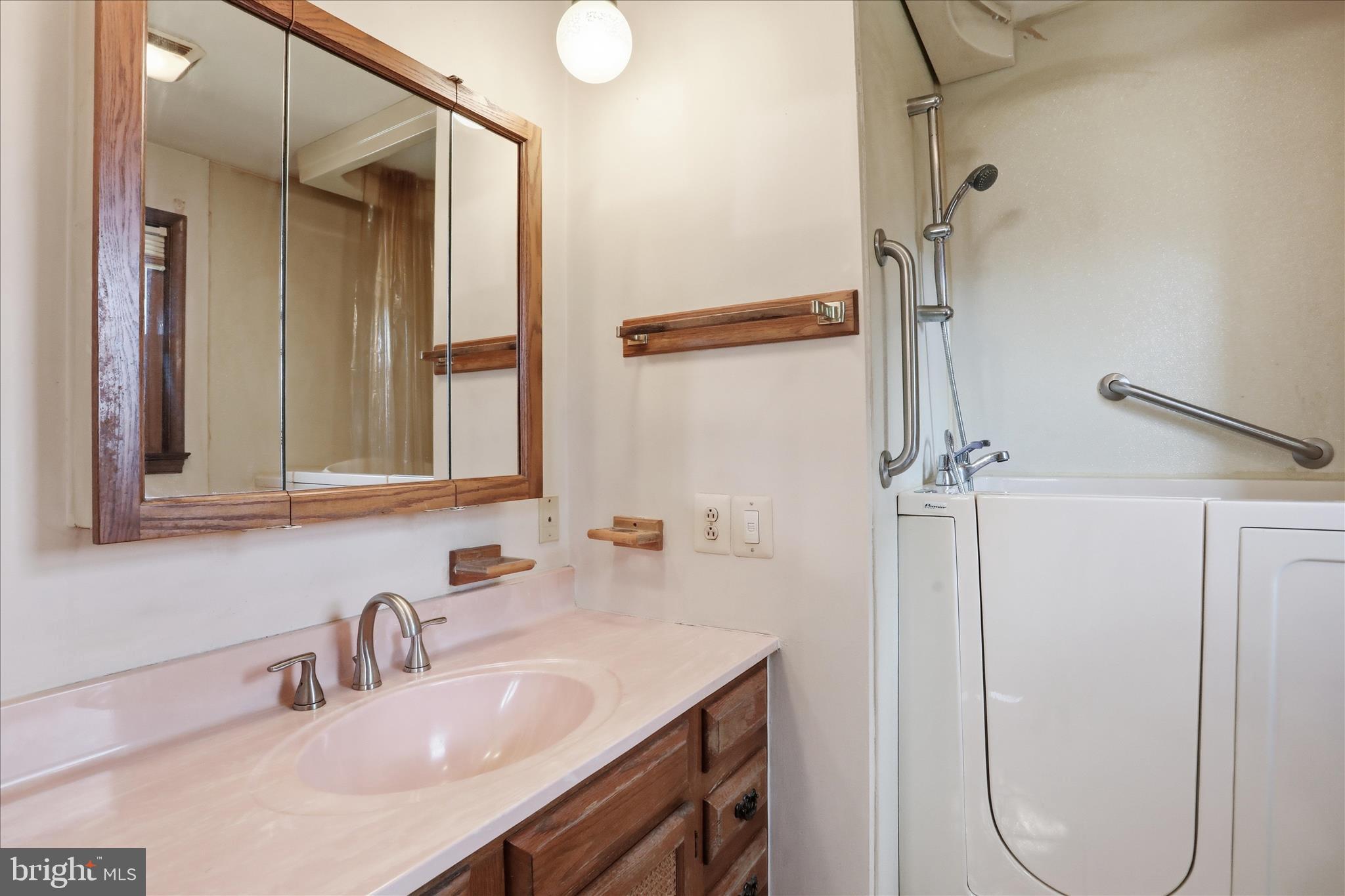 20 Gloucester Road Front Royal, VA 22630 - Photo 25 of 43 a bathroom with a sink and a mirror