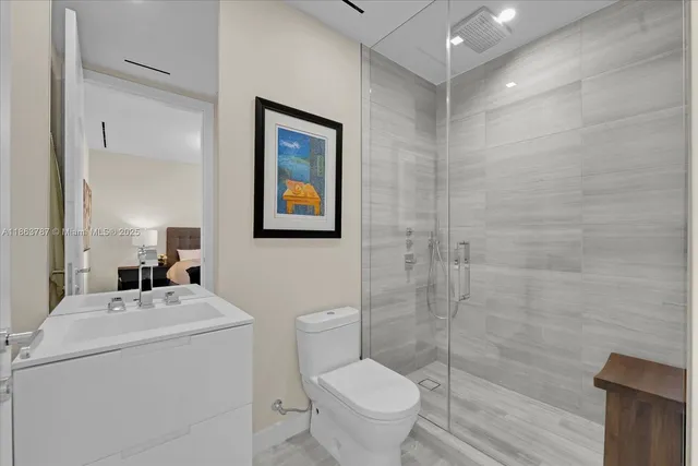 a view of city from balcony