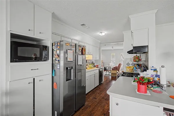 a view of a kitchen