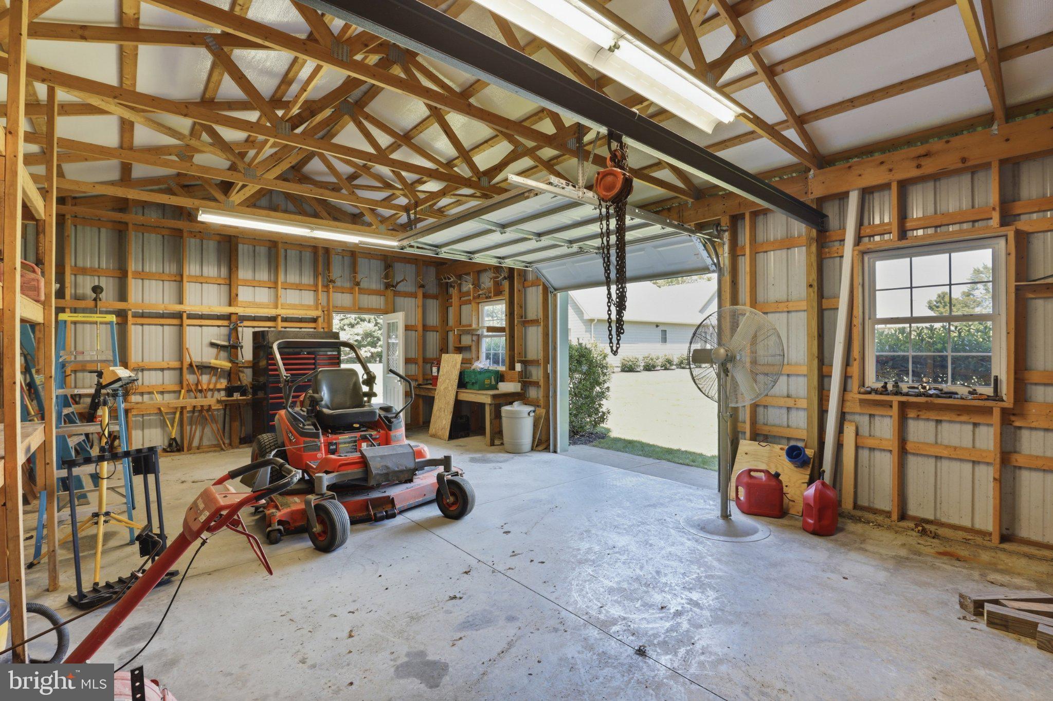 16932 Fitzgeralds Road Lincoln, DE 19960 - Photo 16 of 103 Spacious workshop with natural light.
