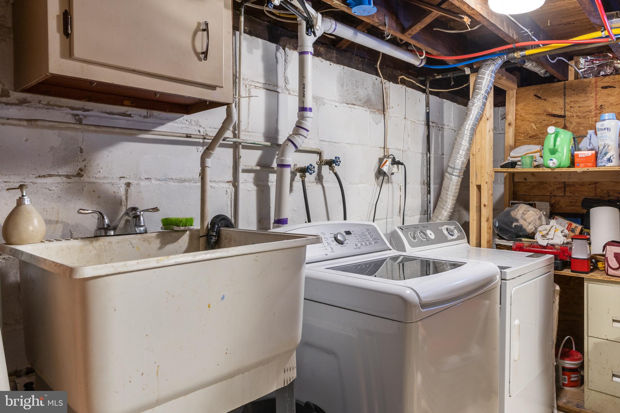 33 Madison Avenue Hamilton, NJ 08619 - Photo 32 of 37 Basement Laundry and Utility Room