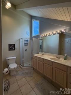 19 Lookout Loop Burnsville, NC 28714 - Photo 24 of 30 a view of bathroom with a toilet sink and mirror