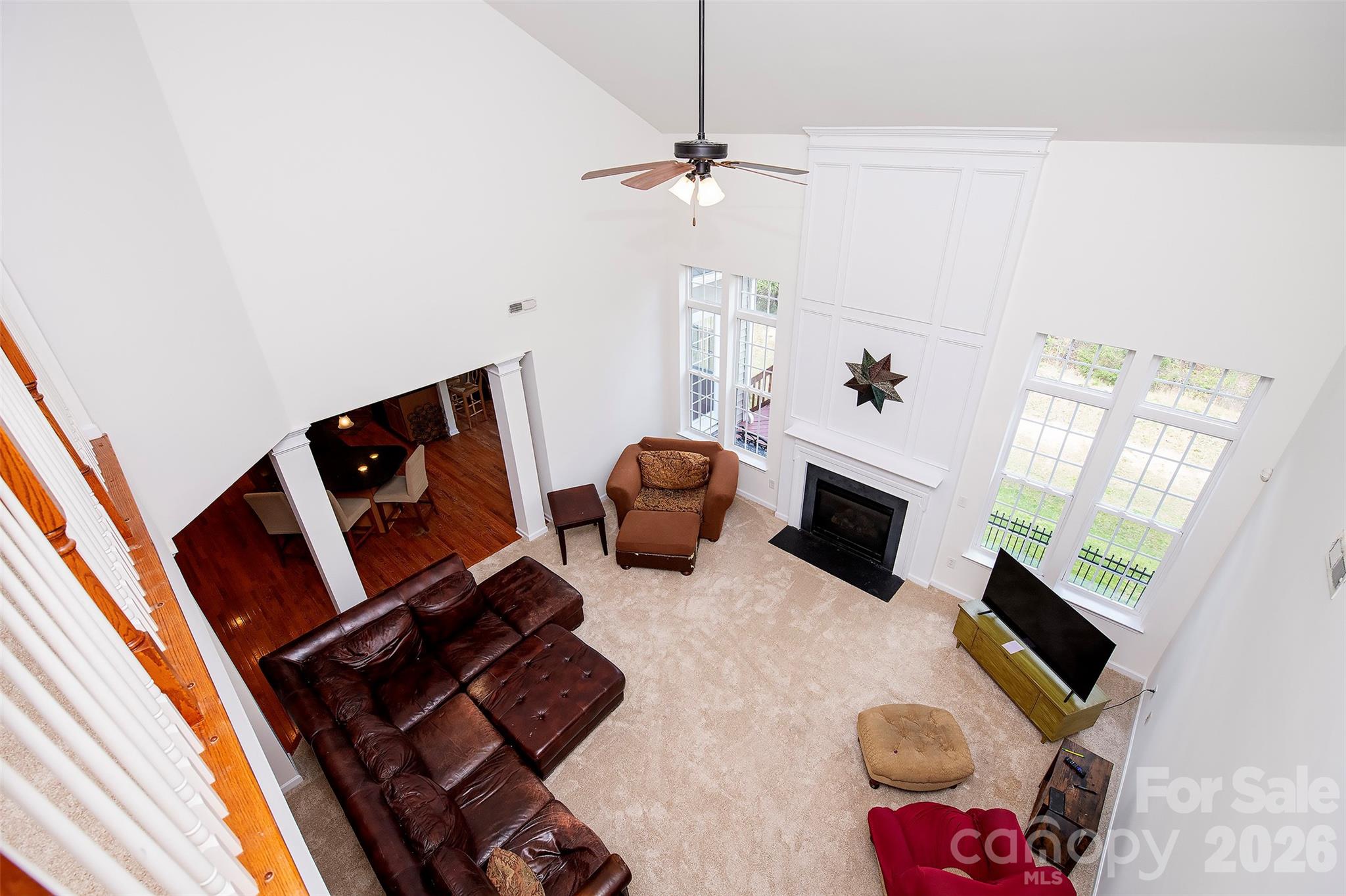 1957 Faison Avenue Fort Mill, SC 29708 - Photo 14 of 33 a living room with furniture and a fireplace