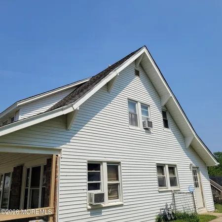 a front view of house