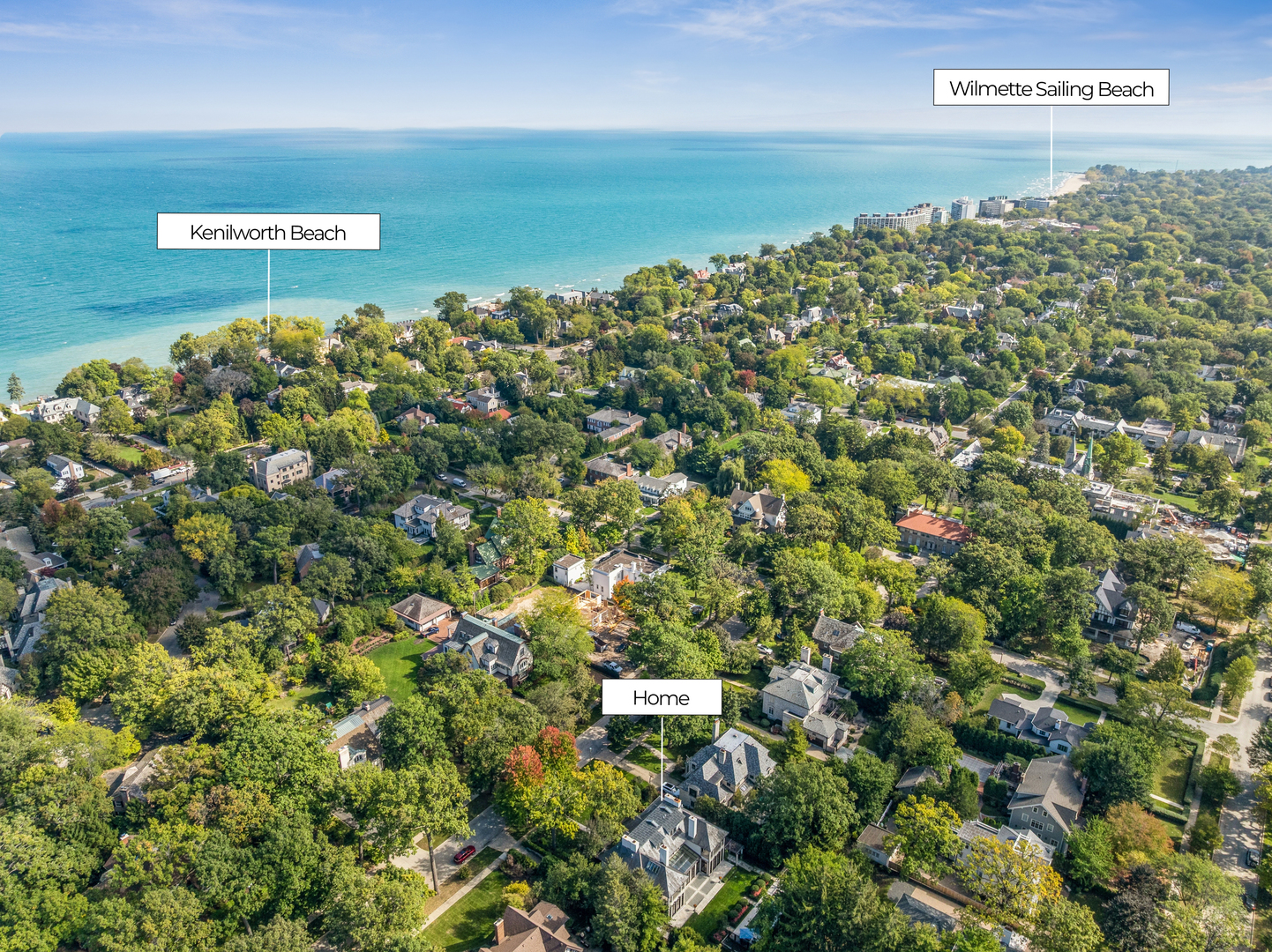 528 Roslyn Road Kenilworth, IL 60043 - Photo 52 of 62 a view of a city