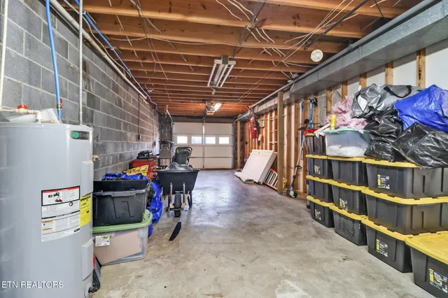 a view of storage and utility room