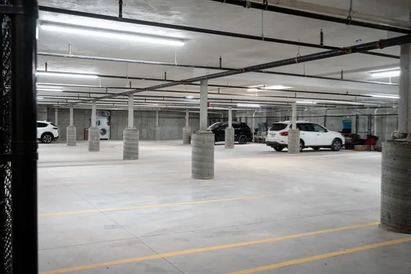 a view of parking area