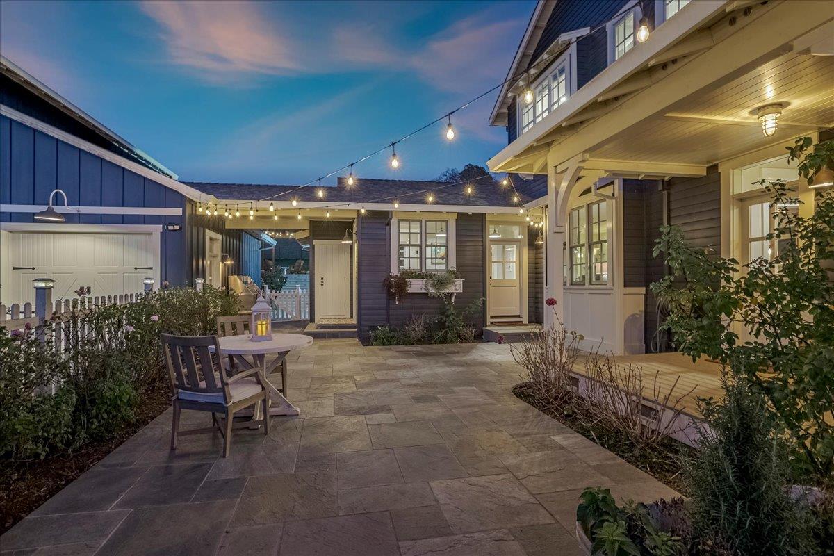 7670 Crews Road Gilroy, CA 95020 - Photo 16 of 83 a view of a house with patio outdoor seating and plants