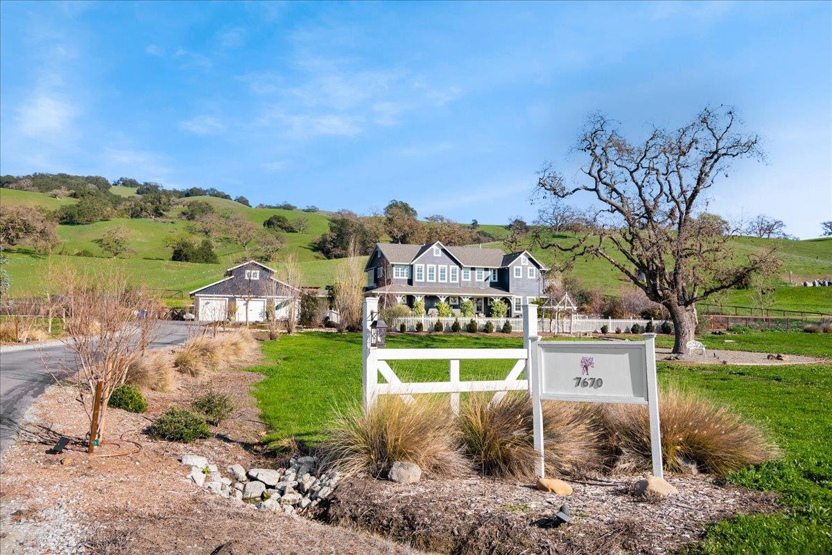 7670 Crews Road Gilroy, CA 95020 - Photo 2 of 83 a view of a town with mountains in the background