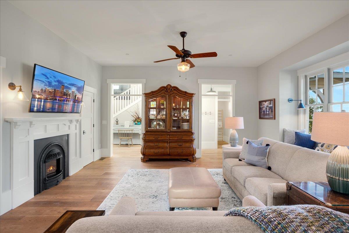 7670 Crews Road Gilroy, CA 95020 - Photo 29 of 83 a living room with furniture and a fireplace