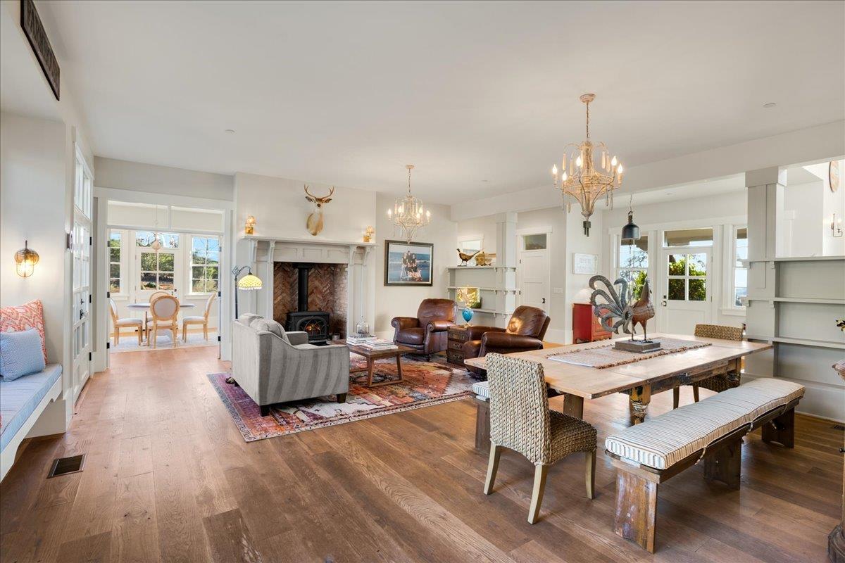 7670 Crews Road Gilroy, CA 95020 - Photo 31 of 83 a view of a dining room with furniture and wooden floor