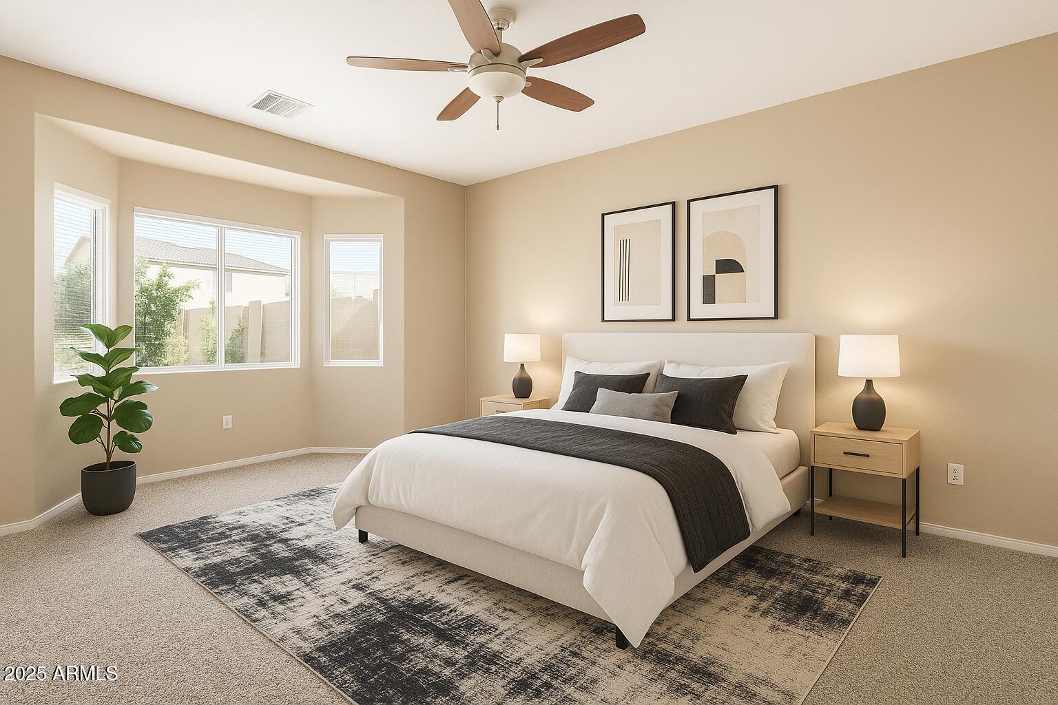 5132 West Shumway Farm Road Laveen, AZ 85339 - Photo 14 of 32 downstairs primary w/virtual staging