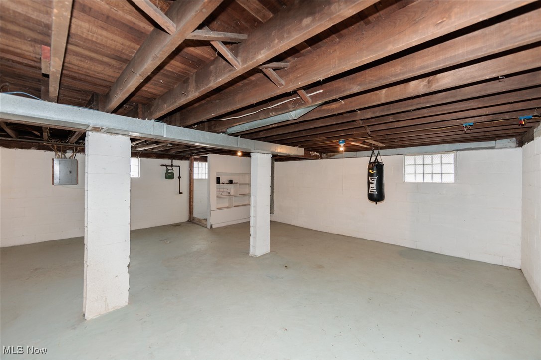 5062 Lee Road Maple Heights, OH 44137 - Photo 33 of 50 Below grade area with plenty of natural light and electric panel
