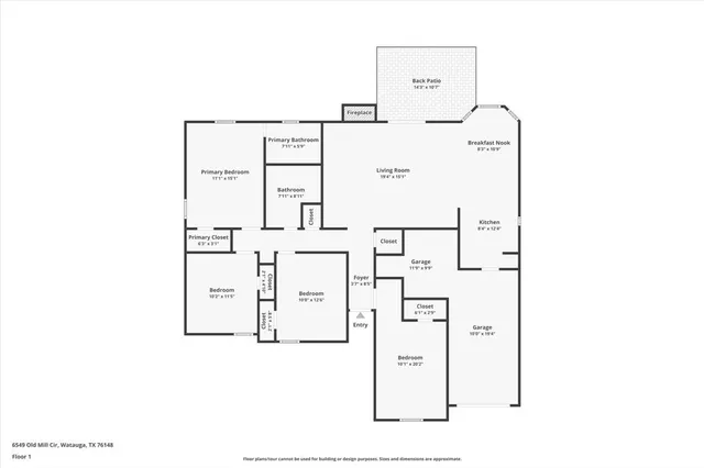 a picture of a floor plan