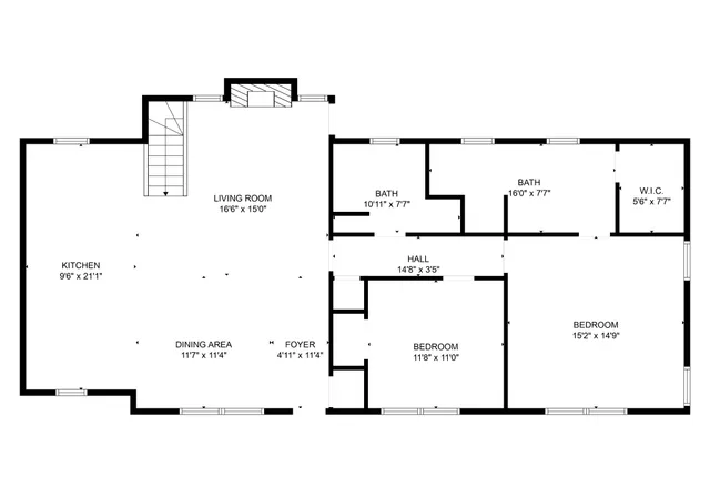 a picture of floor plan