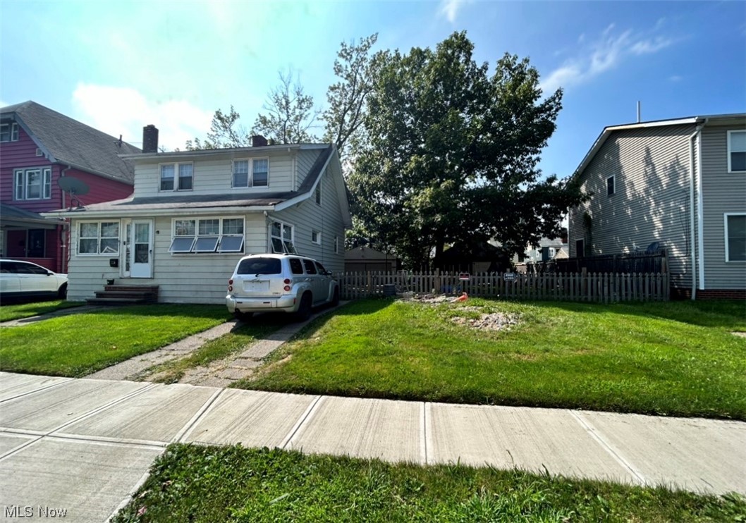 1450 Clearaire Road Cleveland, OH 44110 - Photo 2 of 27 View of property with a front lawn