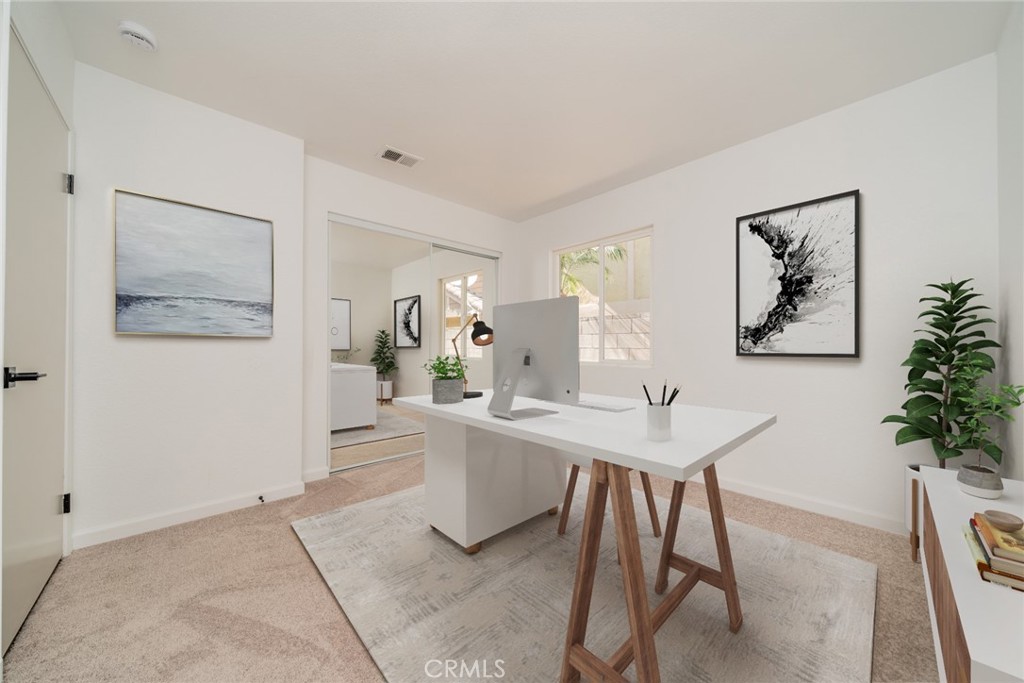 14721 Weeping Willow Lane Fontana, CA 92337 - Photo 13 of 25 a view of a dining room with furniture and window