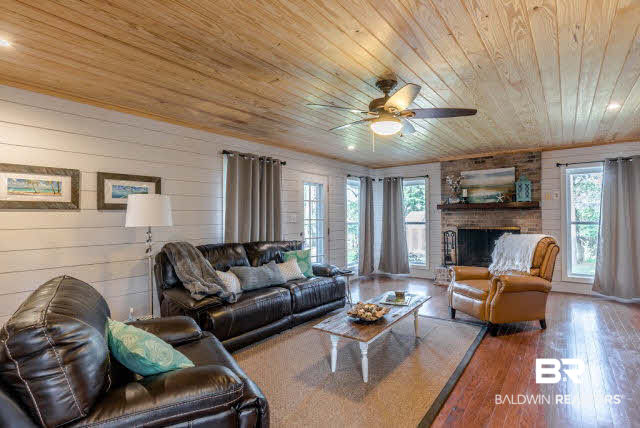 608 Southern Way Spanish Fort, AL 36527 - Photo 12 of 39 Wood-Burn Fireplace