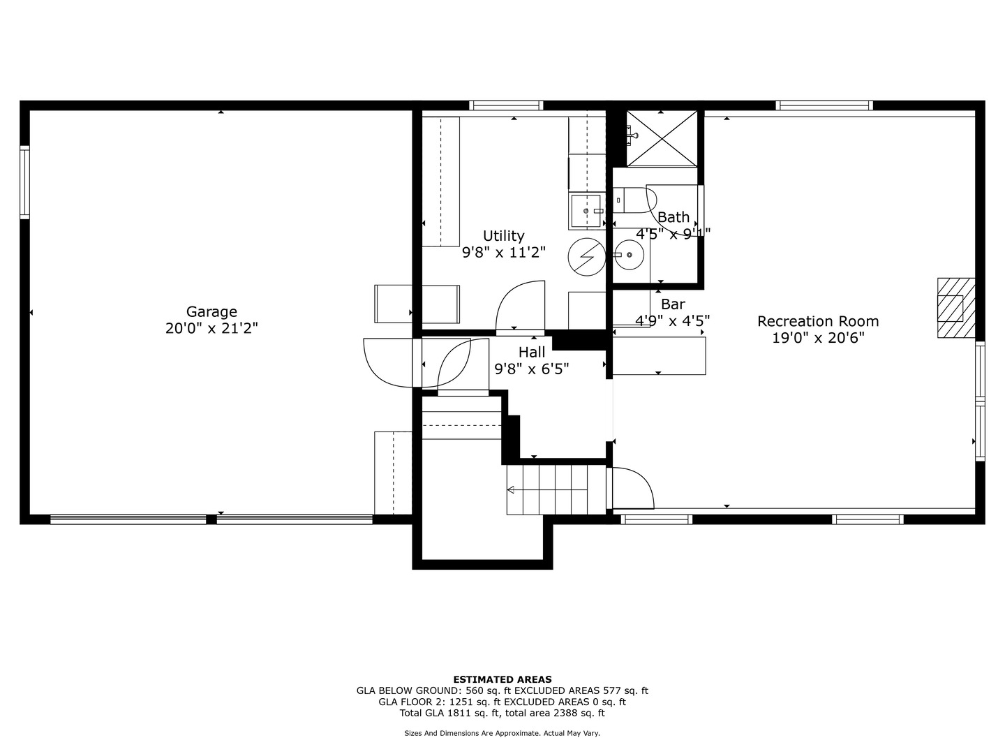 580 Whitehall Way Bolingbrook, IL 60440 - Photo 23 of 25 a picture of a floor plan