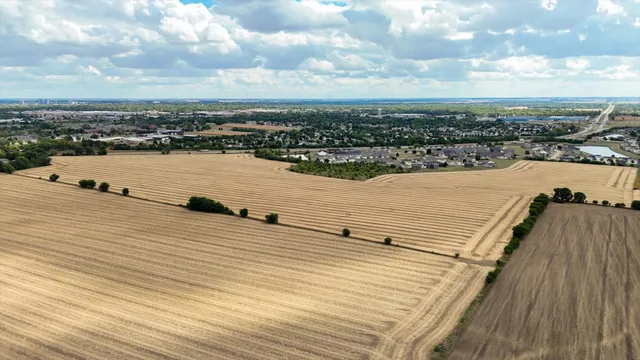 a view of an ocean and beach