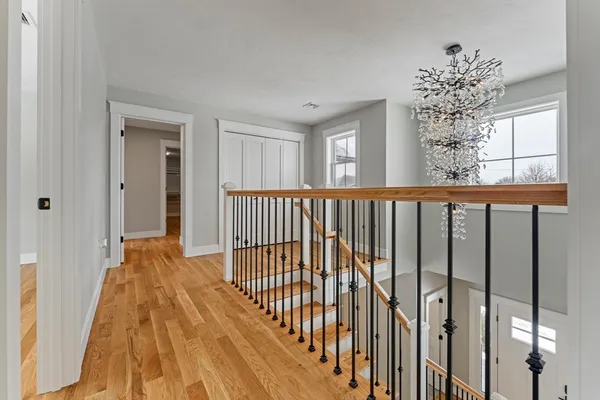 a view of a balcony