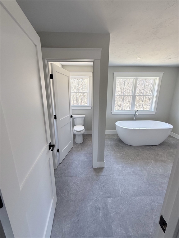 29 Thornton Street Mendon, MA 01756 - Photo 25 of 42 a spacious bathroom with a toilet a sink and a bathtub