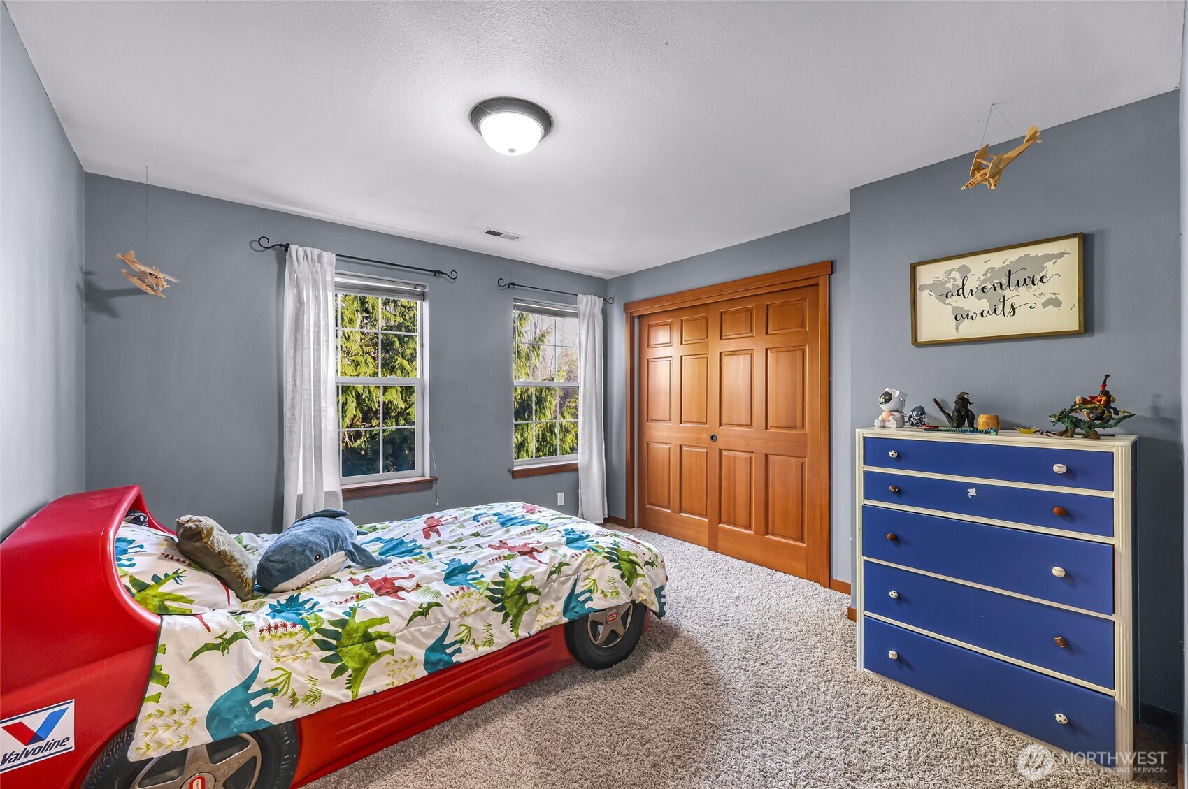 3395 Mack Road Everson, WA 98247 - Photo 31 of 39 a bedroom with a bed and window